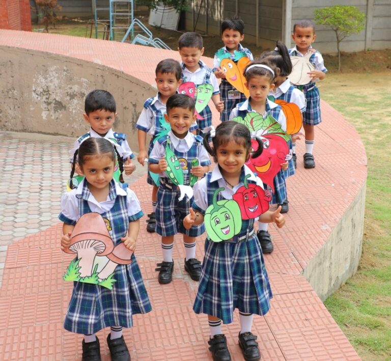 Read more about the article Tiny Tots of INNOKIDS were motivated to add vegetables in food by celebrating Veggie Day