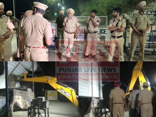 You are currently viewing खुल गया शंभू और खनौरी बॉर्डर ! पुलिस ने JCB से उखाड़े  प्रदर्शनकारी किसानों के टेंट, इंटरनेट सेवा बंद, 3 हजार पुलिसवाले तैनात, कई किसान हिरासत में