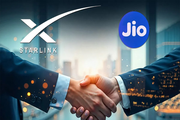 Read more about the article Jio और Starlink ने मिलाया हाथ, भारत में जल्द सैटेलाइट से मिलेगा सुपर-फास्ट इंटरनेट; जंगल-पहाड़ सब जगह चलेगा